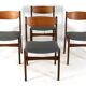 Very nice and solid set of 4 vintage teak chairs - Findahl.