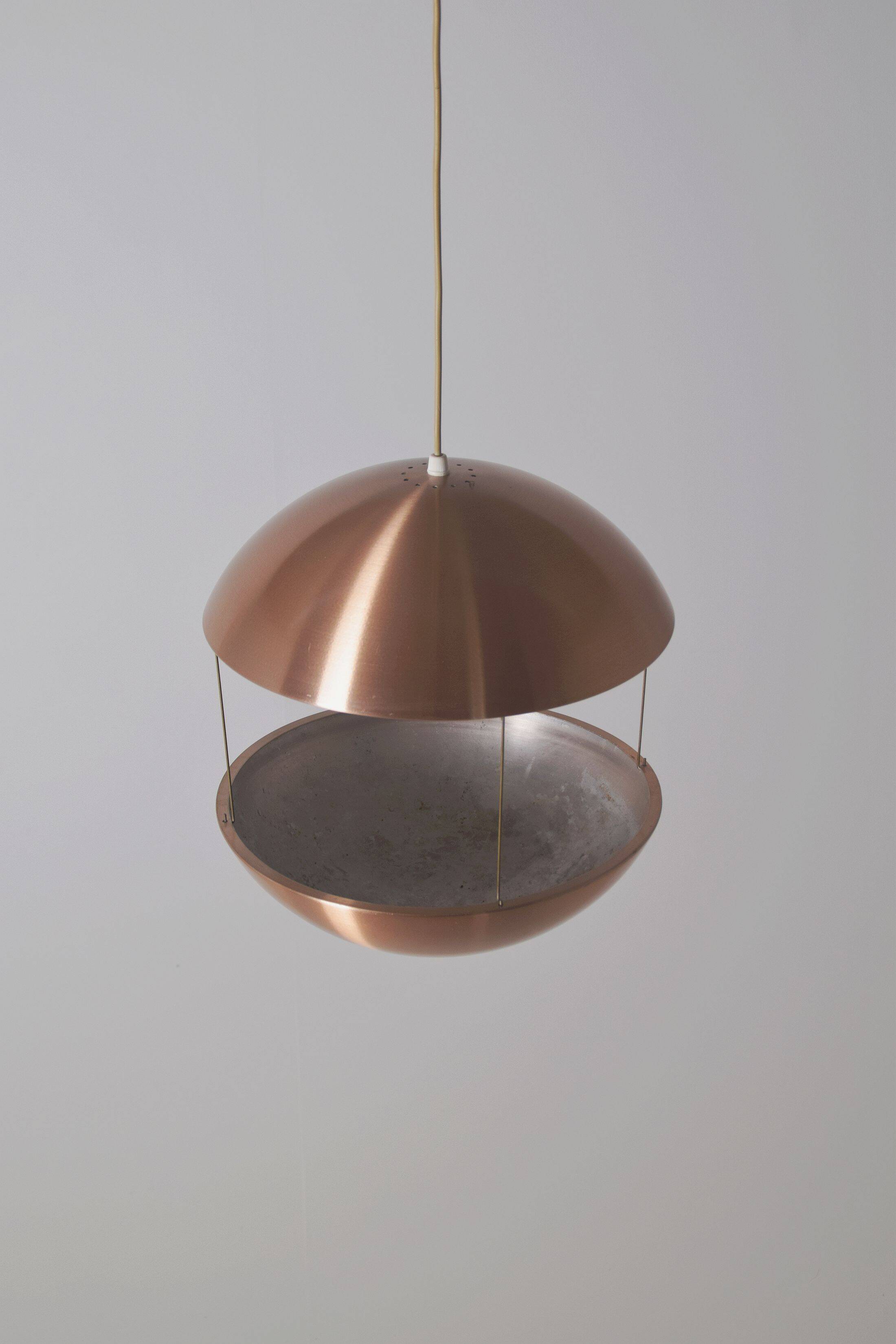 Danish plant holder with lighting by Poul Cadovius for Hans Følsgaard, '60