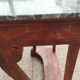 Console ancienne style louis xvi avec plateau marbre