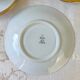 Vintage white porcelain coffee set, gilded, Epiag Czechoslovakia