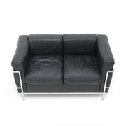 Canapé 2 places LC2 par Le Corbusier pour Cassina, années 1970