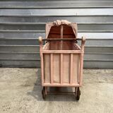 Vintage wooden doll's pram
