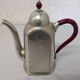 Cosi Tabellini Century 24 Pewter And Red Bakelite Tea And Coffee Service