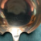 Silver metal cream ladle in very good condition