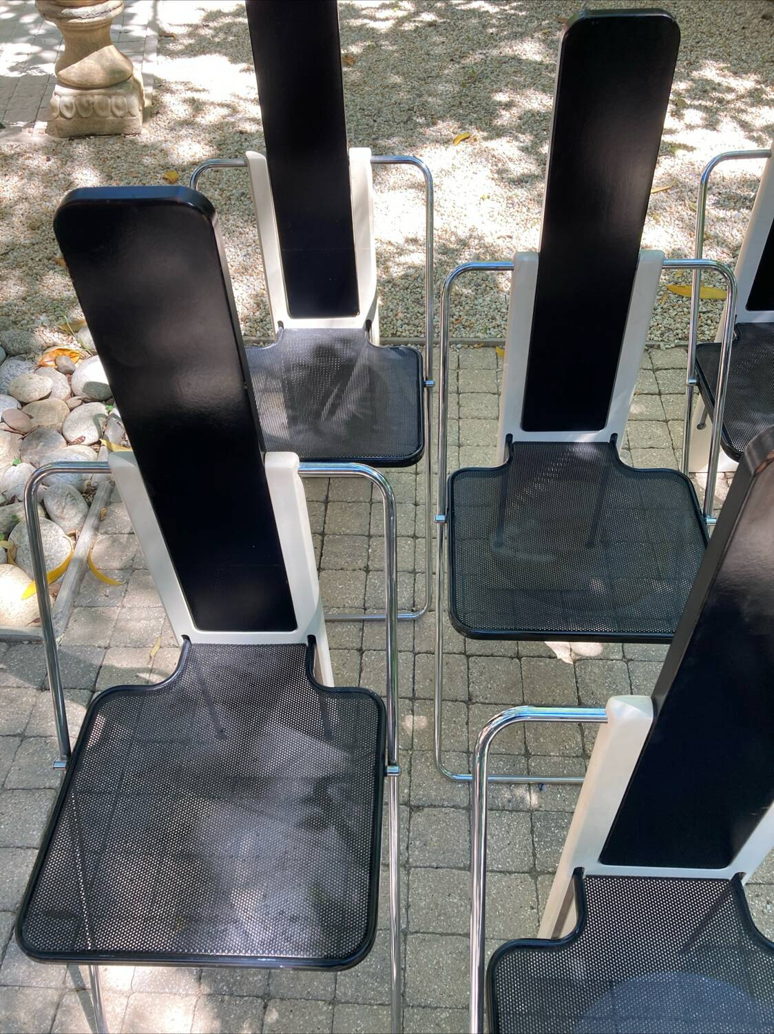 Suite of 6 designer chairs Bik Bok Casa and Ekornes