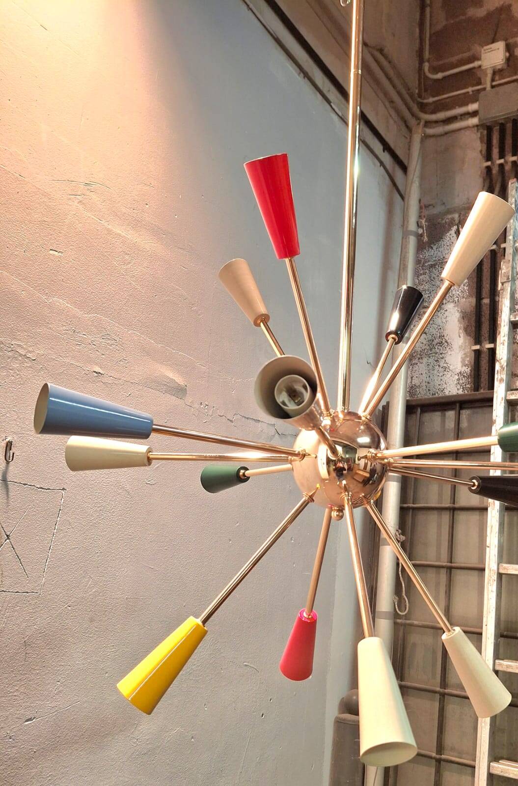 Lampadario Sputnik anni 70