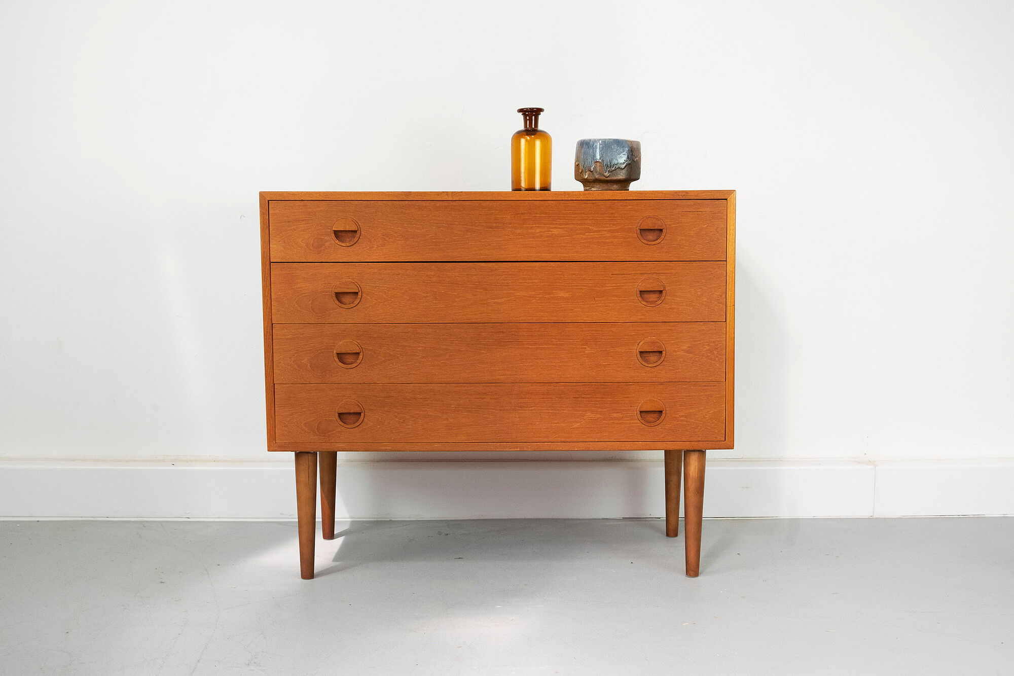 Vintage Teak Chest of drawers by Hansen & Guldborg, 1960s