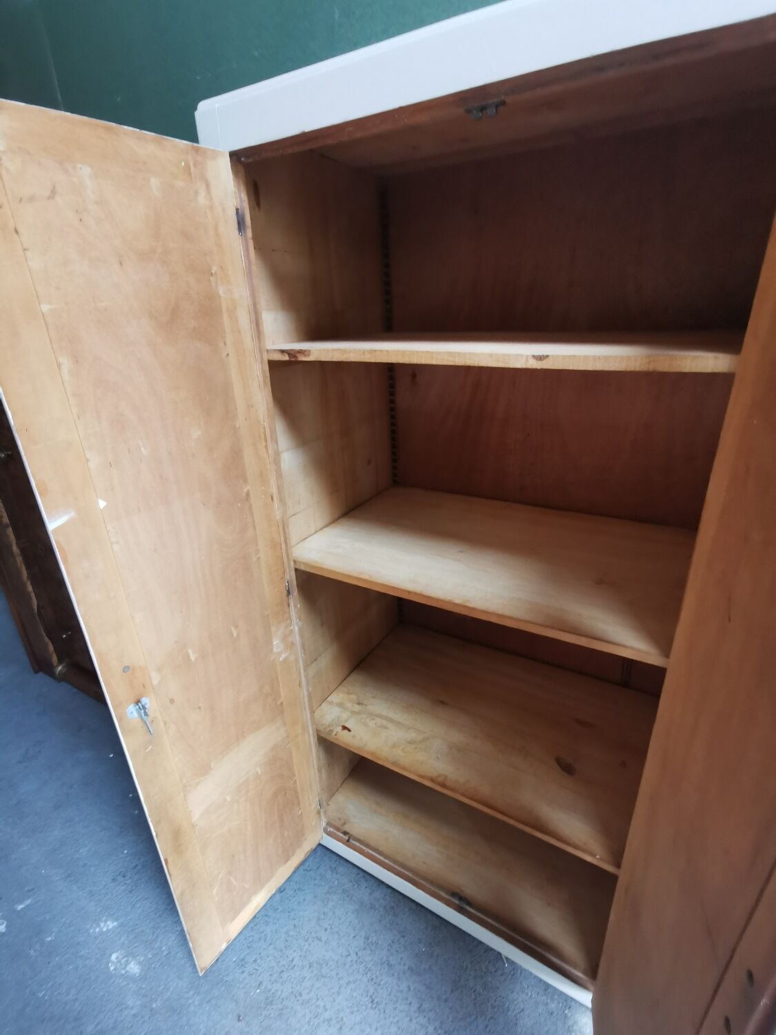 Vintage white cabinet