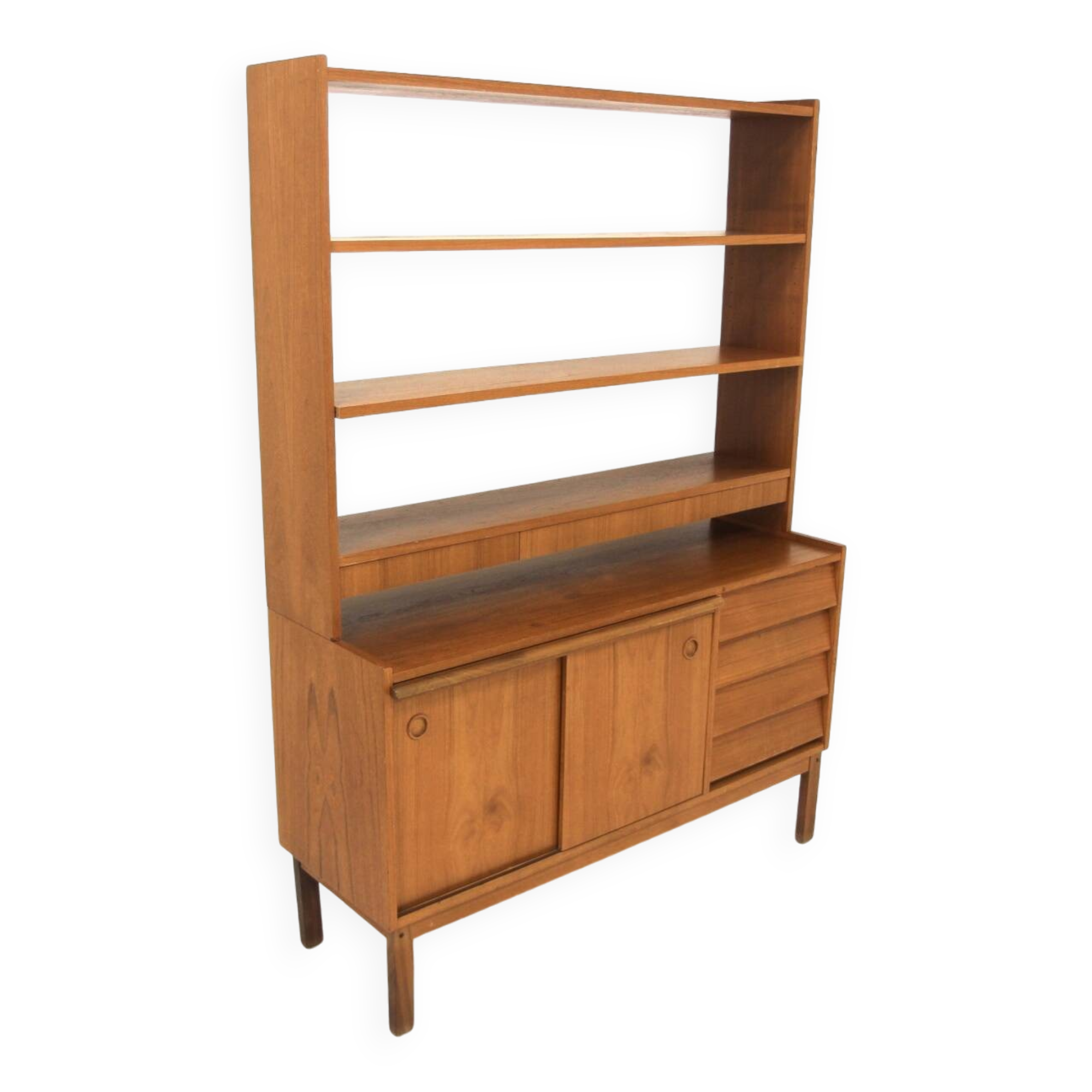 Secrétaire scandinave en teck, Suède, 1960