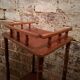 Small vintage wooden console