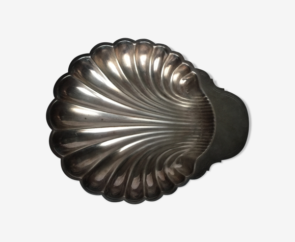 Plate Silver Metal Shell Selency Plate Silver Metal Shell Selency