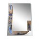 Miroir avec inclusion de céramique