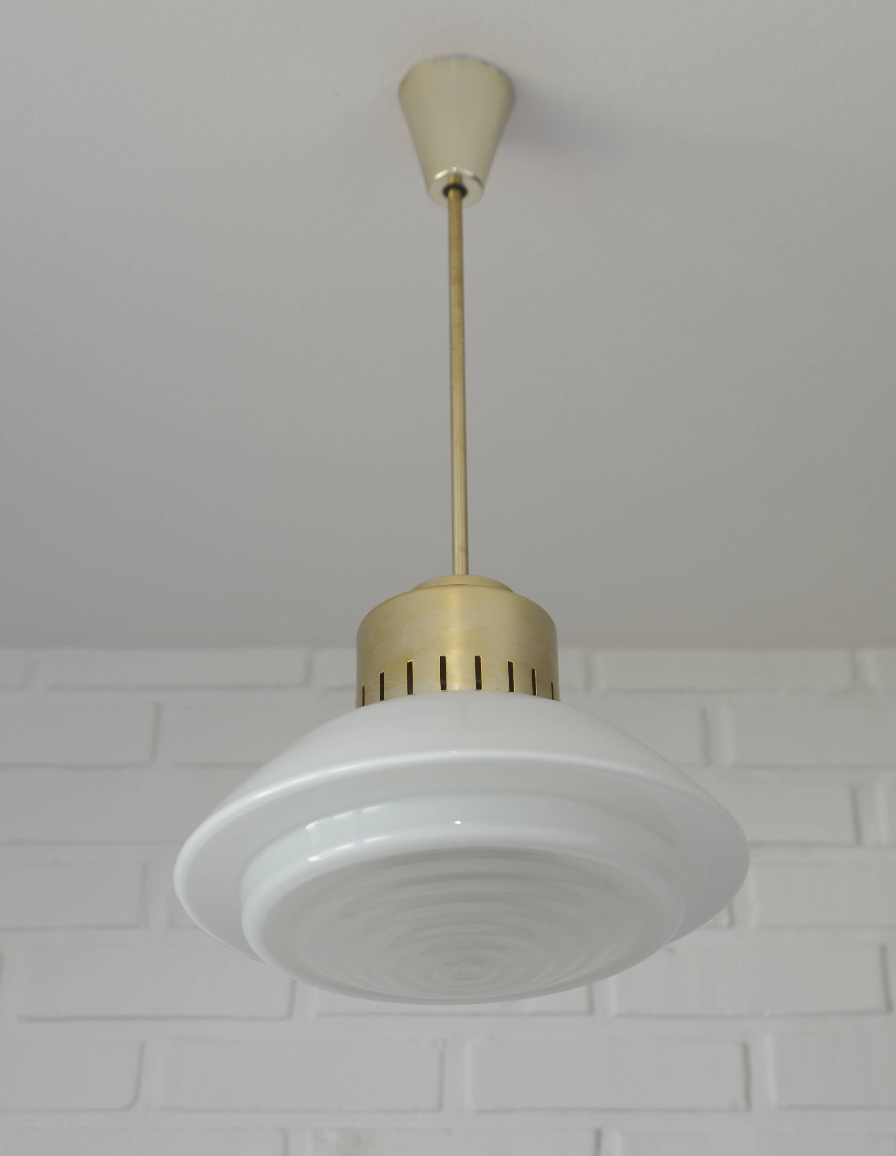 Vintage Scandinavian Pendant Light Minimalist Mid-century modern Chandelier