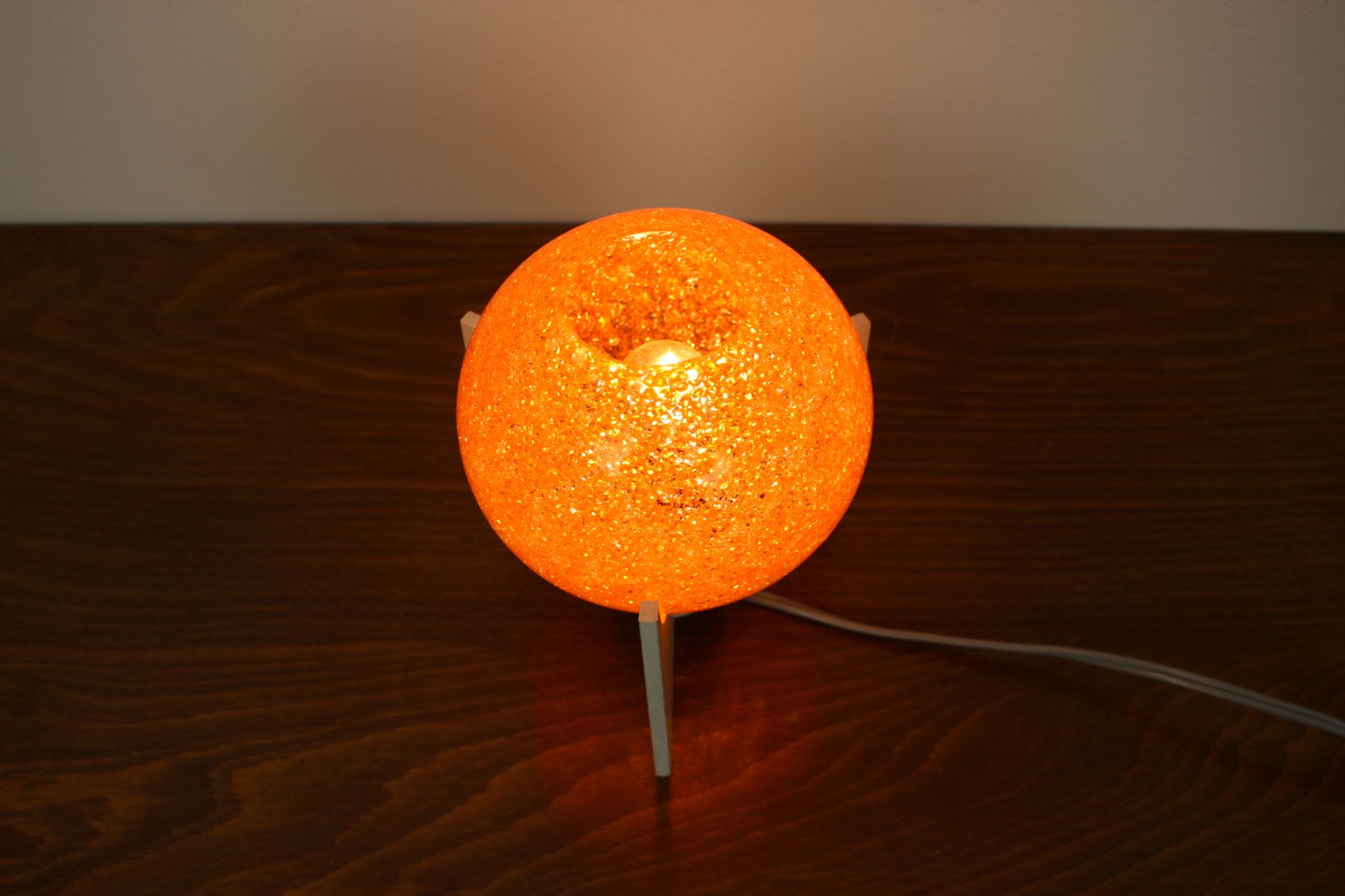 Lampe de table du milieu du siècle fusée années 1960