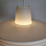 Rotaflex space age hanglamp, ufo vorm in deels geperst plastic, jaren 1960