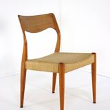 Ensemble de 4 eetkamerstoelen Fristho team naar Niels O Moller modèle 71