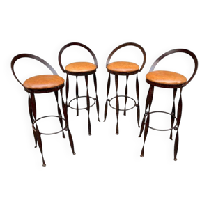 Set 4 Tabourets - 1970s