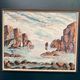 Original Large Swedish Oil on Panel – “Coastal Landscape” – Signed – Vintage & Framed