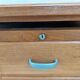 solid wood desk, 1970s