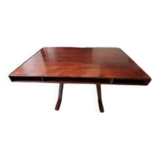 Bureau vintage Frattini pour Bernini – Design italien 1960 – Acajou teinté