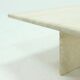 Italian modern travertine coffee table 1970