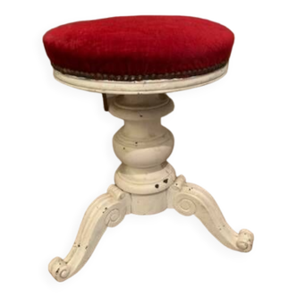 Old Vintage Piano Stool