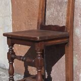 Lorraine chair. (Solid wood, 19th century)
