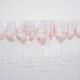 Set of wine glasses, French design, 1970s, made in France