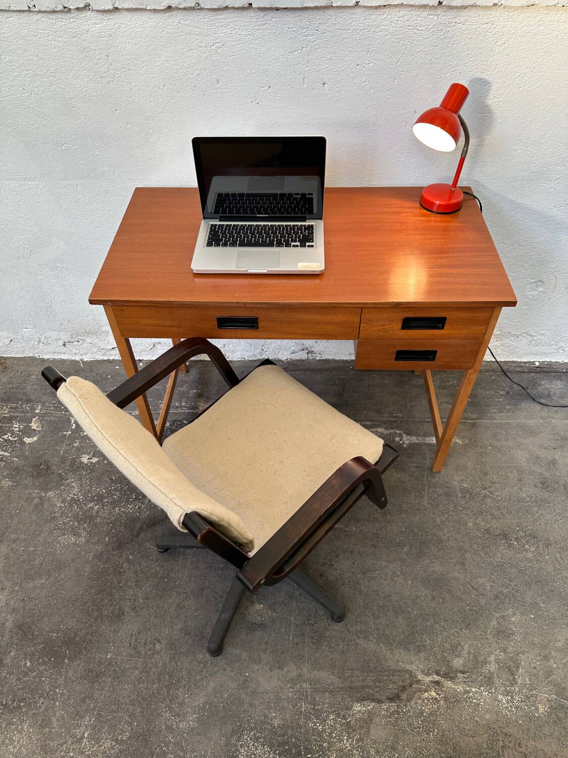 Scandinavian teak desk