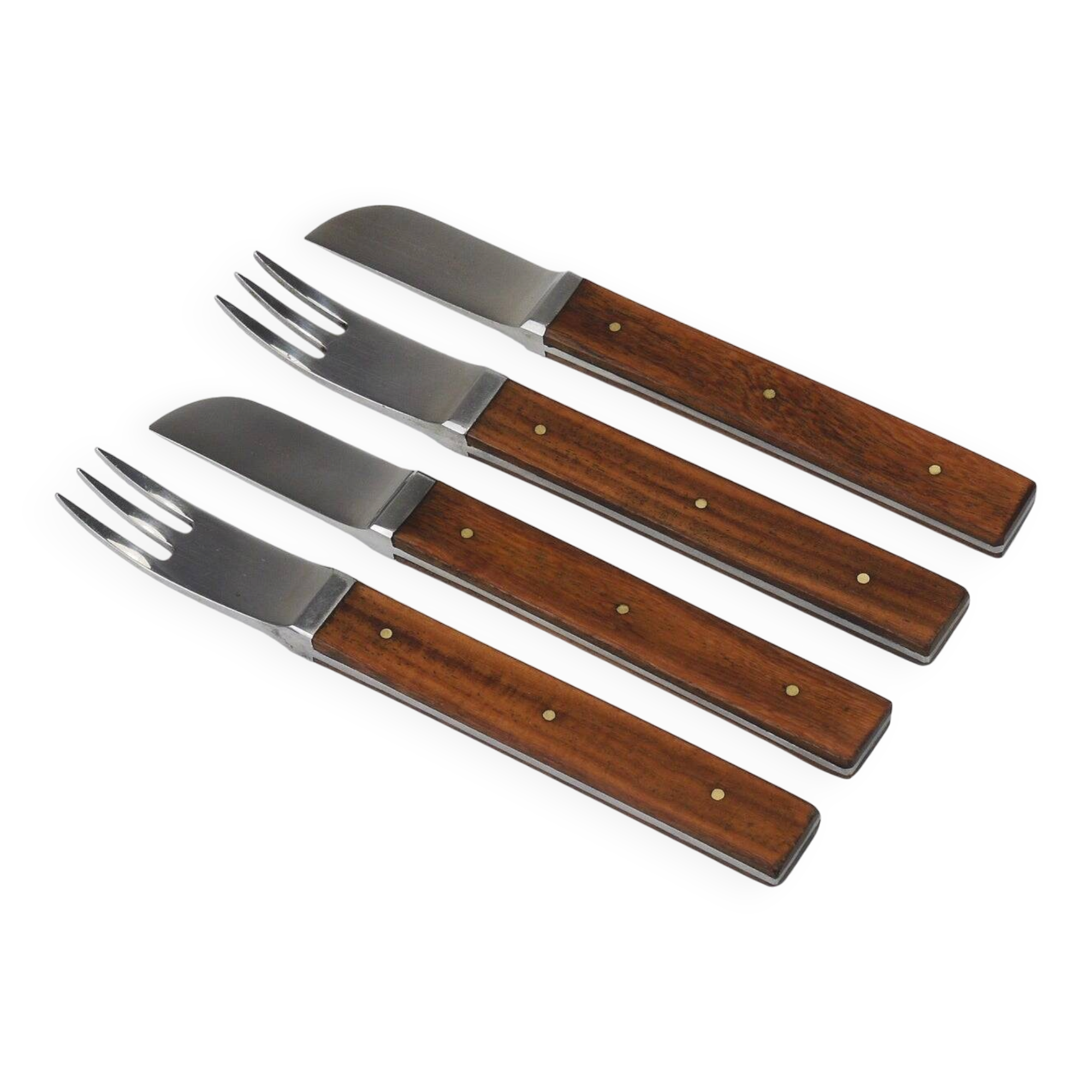 Oswald Haerdtl Amboss 12 pcs. breakfast cutlery set, Austria, 1958