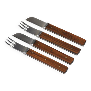 Oswald Haerdtl Amboss 12 pcs. breakfast cutlery set, Austria, 1958