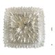 Plafonnier verre bubble vintage Helena Tynell pour Limburg
