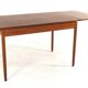 Rectangular Danish Extendable Dining Table 'Ahrus'  mid centuty modern teak