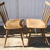 Pair of Thonet bistro chairs