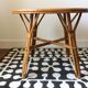 Rattan coffee table