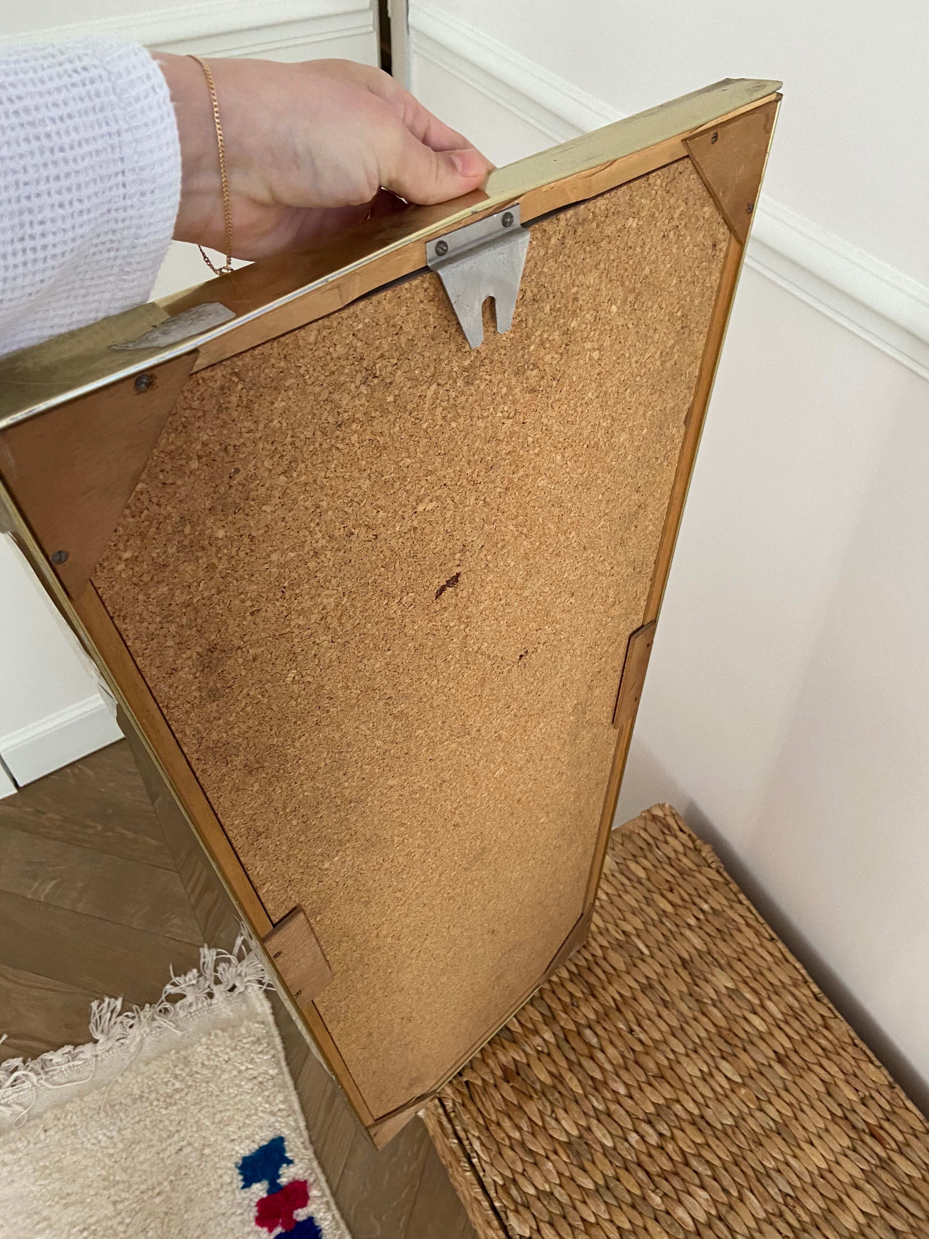 Trapezoidal Art-Deco Mirror 40x40cm
