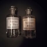 Pair of Pharmacy bottles