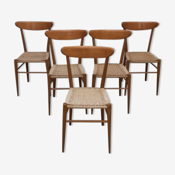 Set of 5 chairs 1960