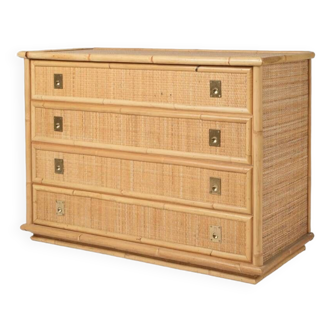 Commode en rotin Dal Vera