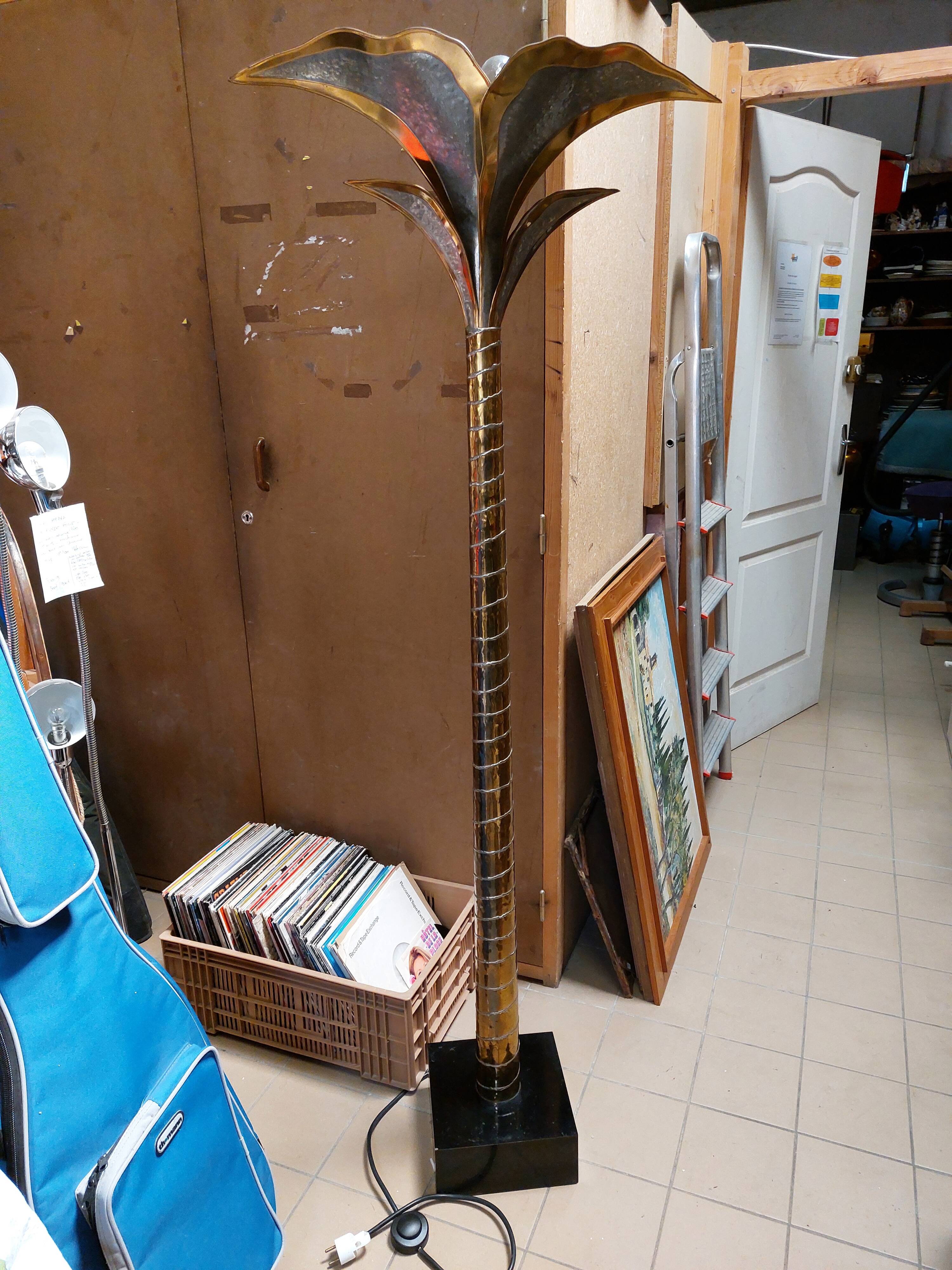 Palmier Floor Lamp by Henri Fernandez for Honoré, France, 1970s