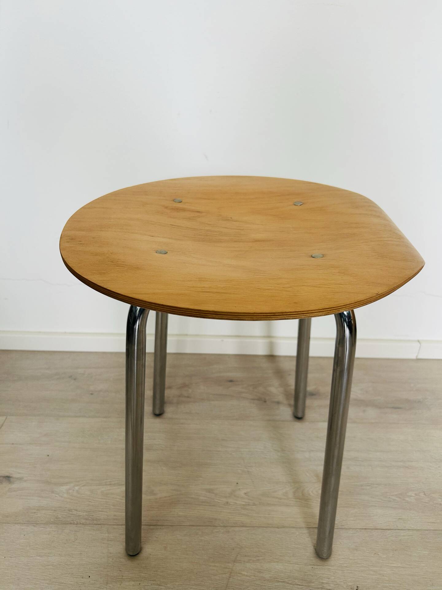 Vintage Wooden Ottoman by Kovona, Czechoslovakia 1970’s