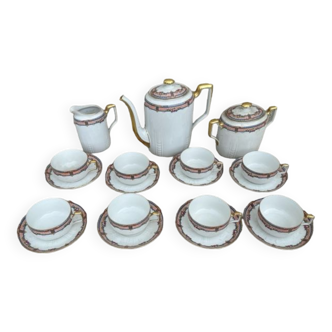 Limoges porcelain coffee set