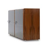 2 buffets modulaires par Vittorio Introini pour Saporiti, années 1970