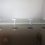 White metal coat holder in 70s