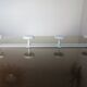 White metal coat holder in 70s