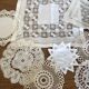 Napperons en dentelle