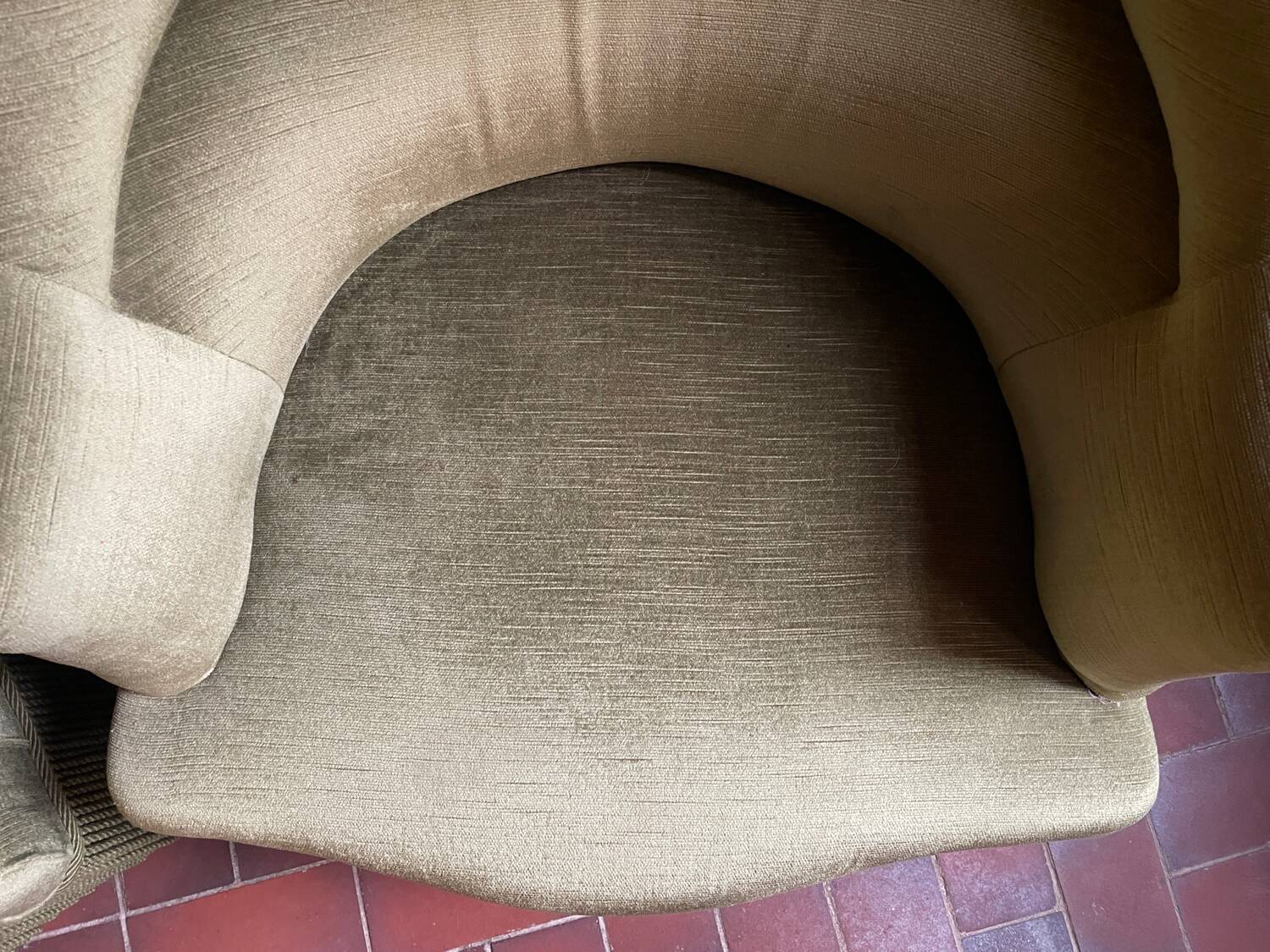 Pair of toad armchairs