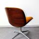Swivel office armchair by Ico Parisi for MIM Roma, Italy, 1958.