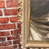 Framed drawing