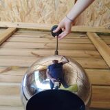 Set of 4 real STAFF pendant lights from the 70s